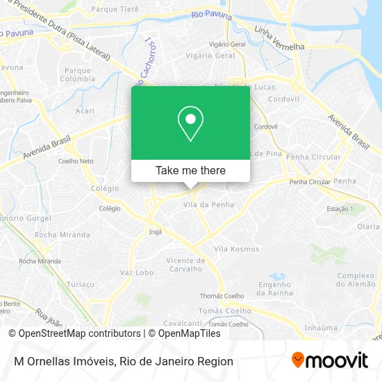 M Ornellas Imóveis map
