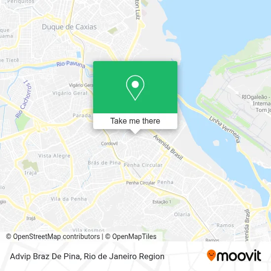 Advip Braz De Pina map
