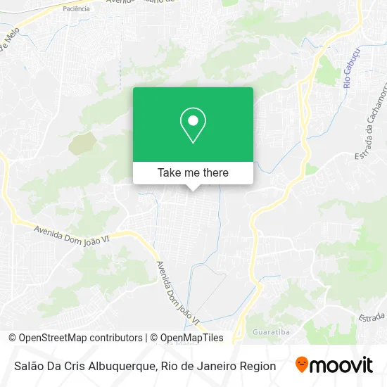 Salão Da Cris Albuquerque map