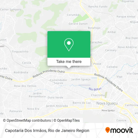 Capotaria Dos Irmãos map