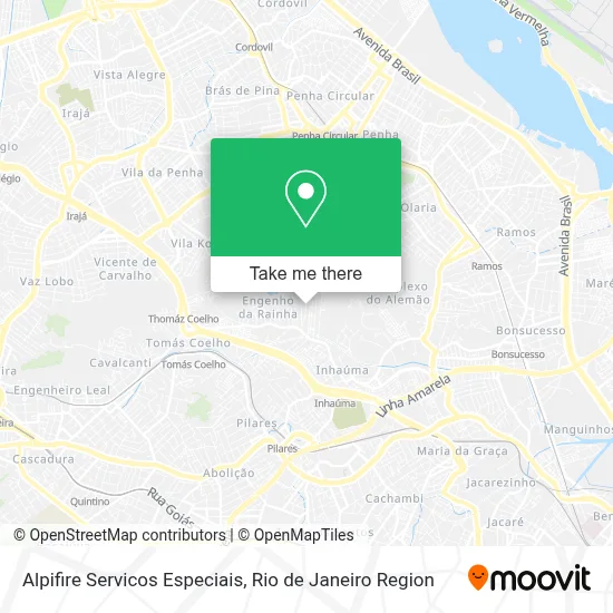 Alpifire Servicos Especiais map
