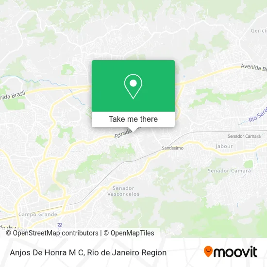 Anjos De Honra M C map
