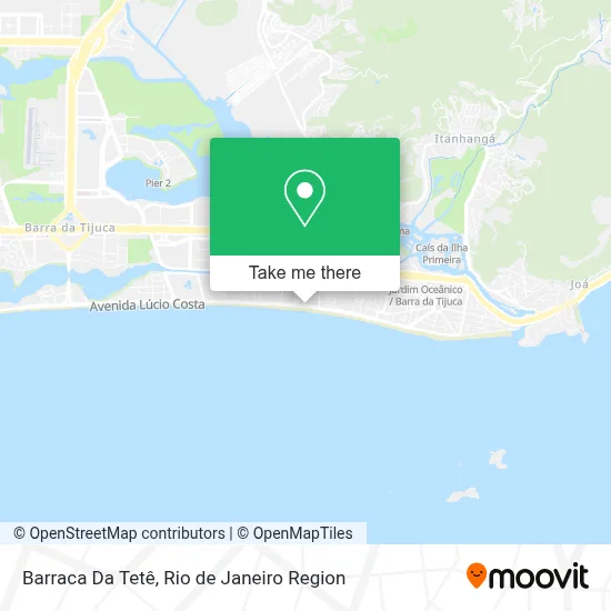 Barraca Da Tetê map