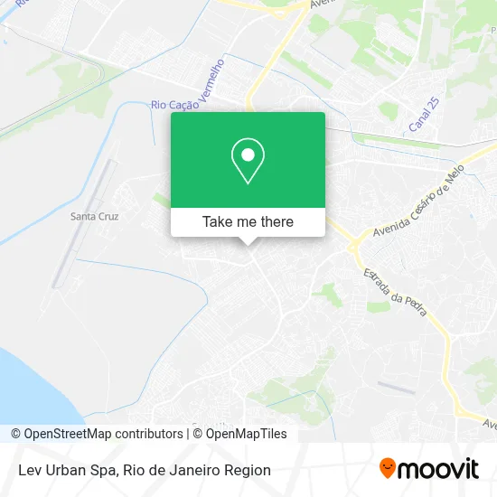 Lev Urban Spa map