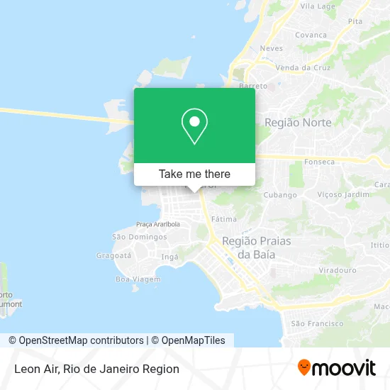 Leon Air map