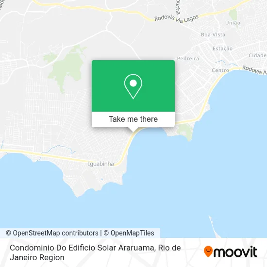 Condominio Do Edificio Solar Araruama map
