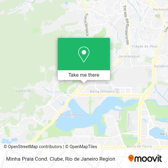 Minha Praia Cond. Clube map