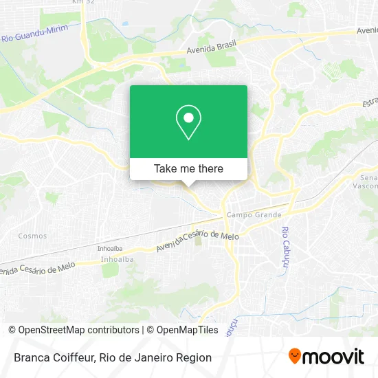 Branca Coiffeur map