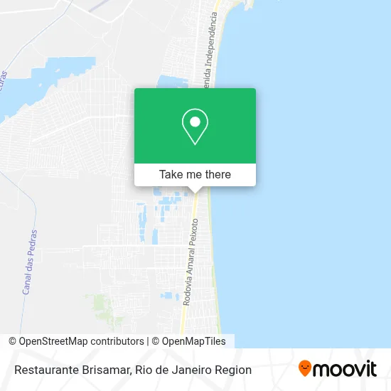 Restaurante Brisamar map