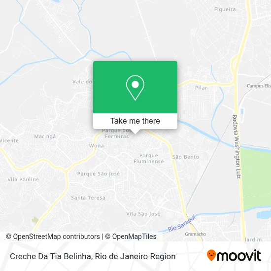 Creche Da Tia Belinha map
