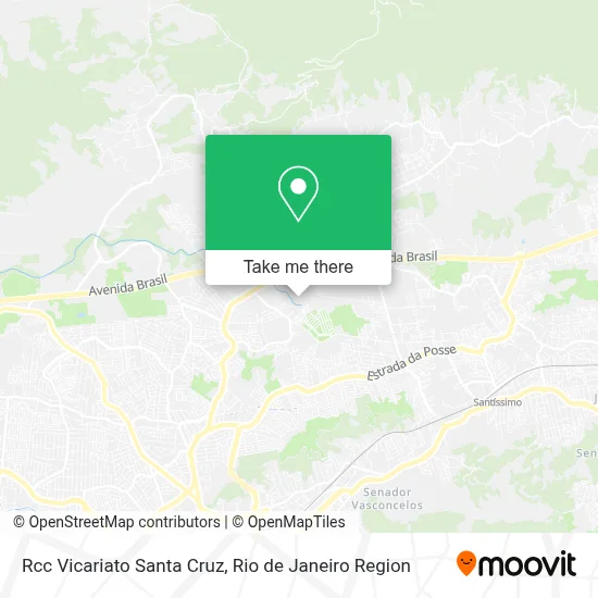 Rcc Vicariato Santa Cruz map