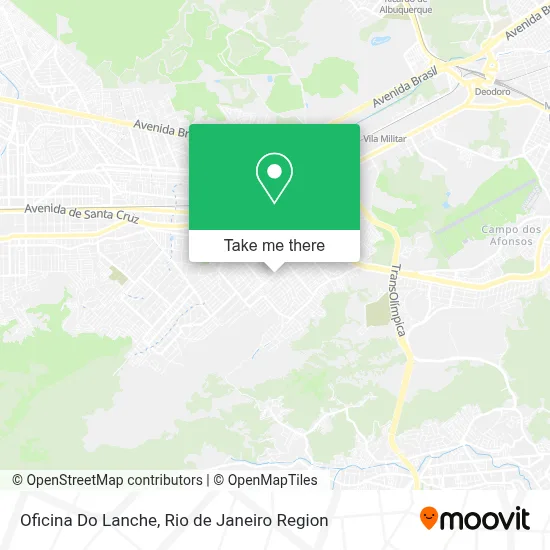 Oficina Do Lanche map