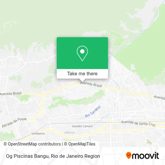 Og  Piscinas  Bangu map