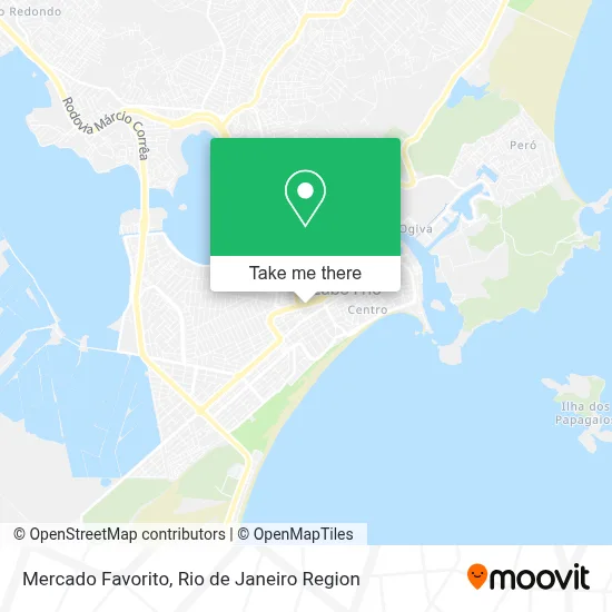 Mercado Favorito map