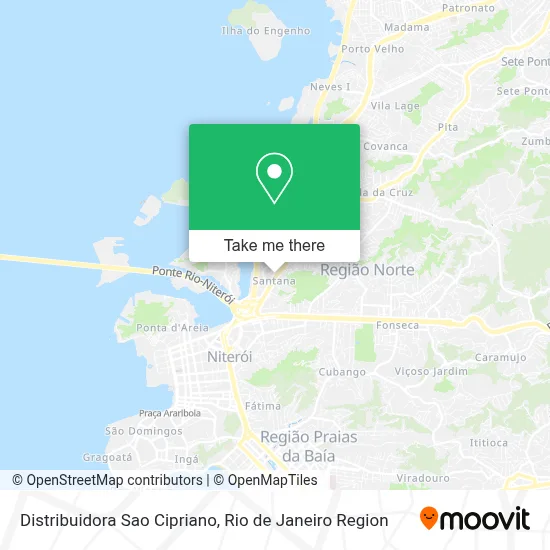 Distribuidora Sao Cipriano map