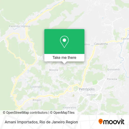 Amani Importados map