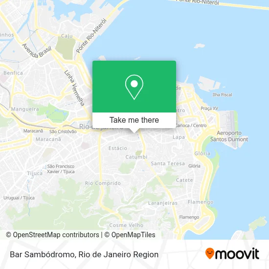 Bar Sambódromo map