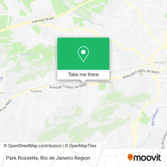 Park Rossette map
