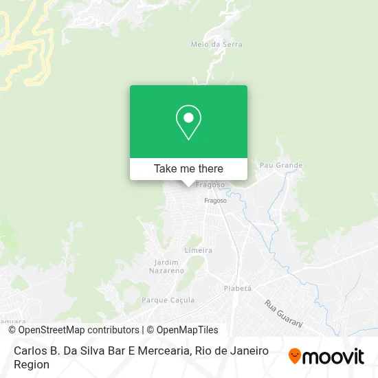 Carlos B. Da Silva Bar E Mercearia map