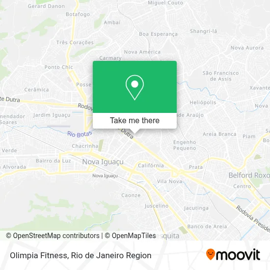 Olimpia Fitness map