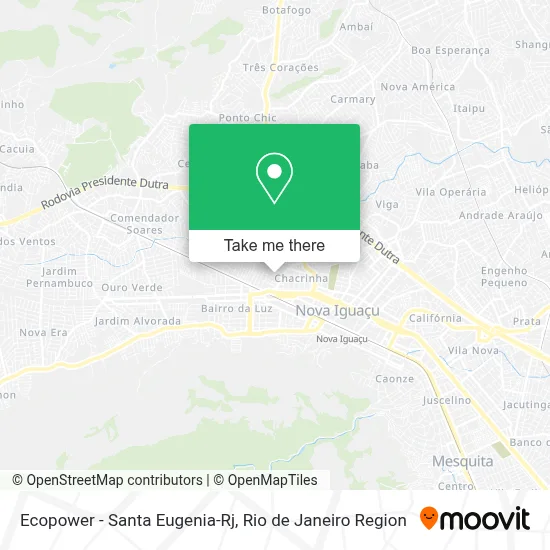 Ecopower - Santa Eugenia-Rj map