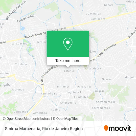 Smirna Marcenaria map