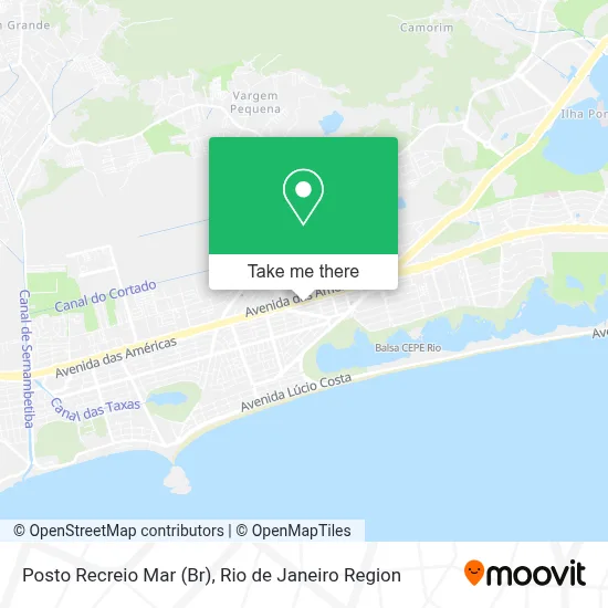 Posto Recreio Mar (Br) map