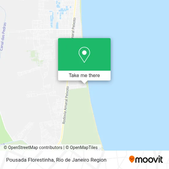 Pousada Florestinha map