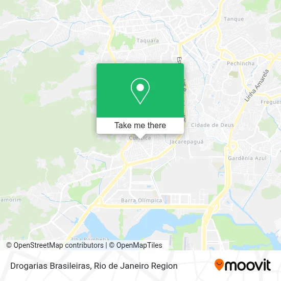 Drogarias Brasileiras map