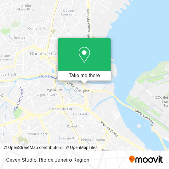 Ceven Studio map
