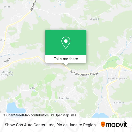 Show Gás Auto Center Ltda map