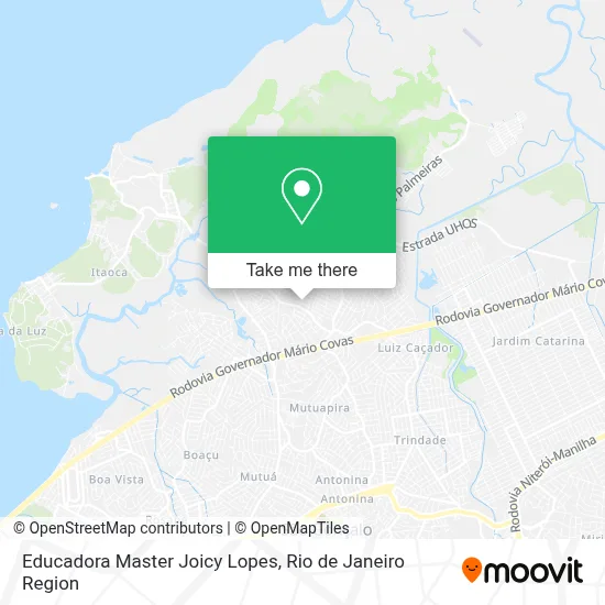 Educadora Master Joicy Lopes map