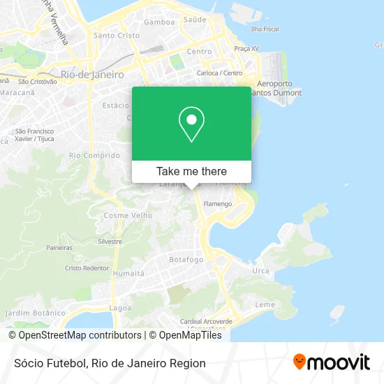 Sócio Futebol map