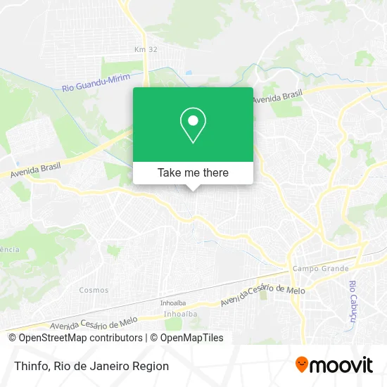 Thinfo map