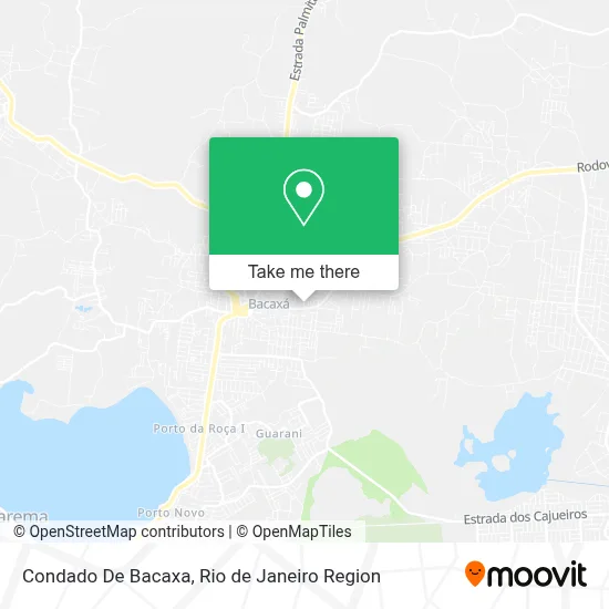 Condado De Bacaxa map