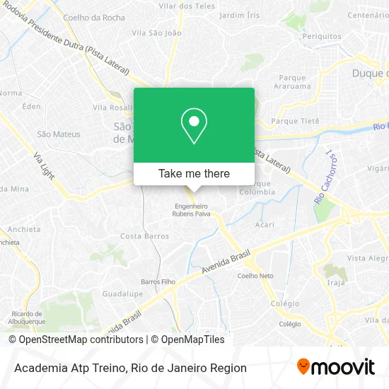 Academia Atp Treino map