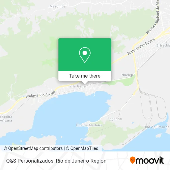 Q&S Personalizados map