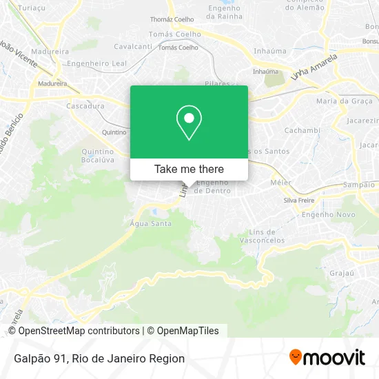 Galpão 91 map
