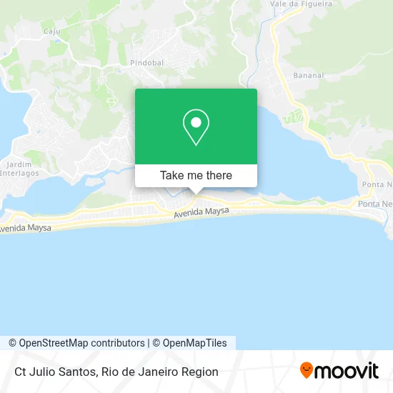 Ct Julio Santos map