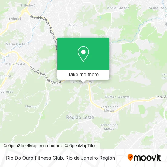 Rio Do Ouro Fitness Club map
