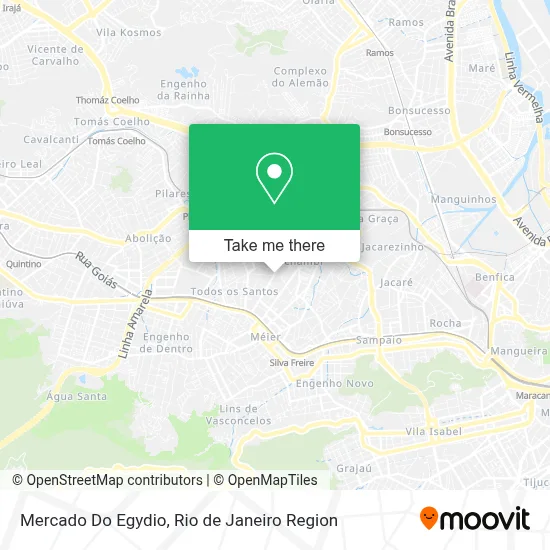 Mercado Do Egydio map