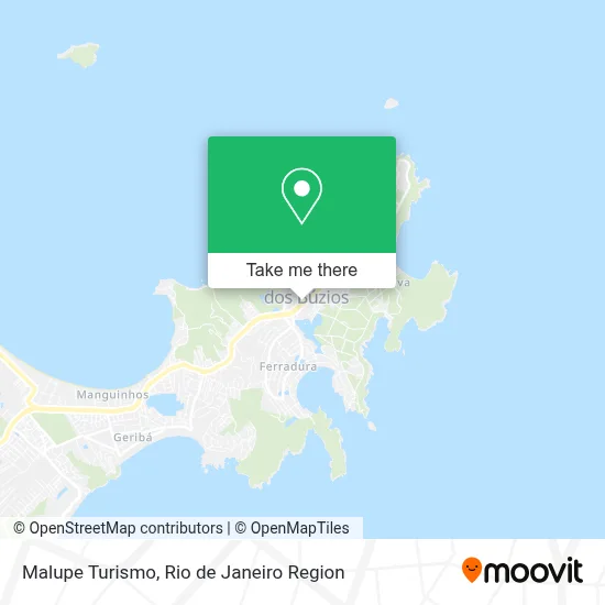 Malupe Turismo map