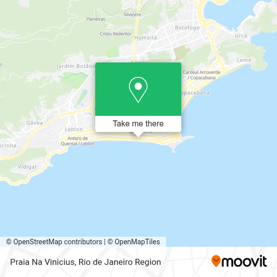Praia Na Vinicius map