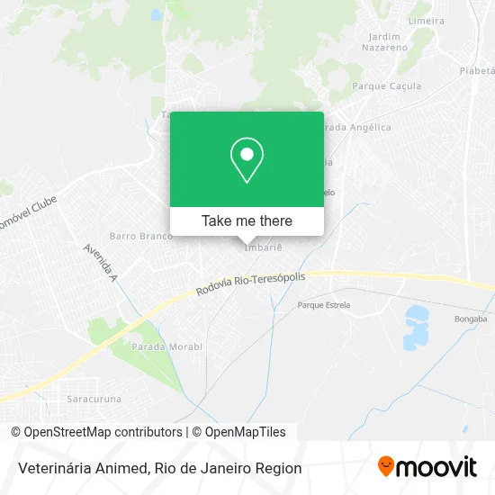 Veterinária Animed map