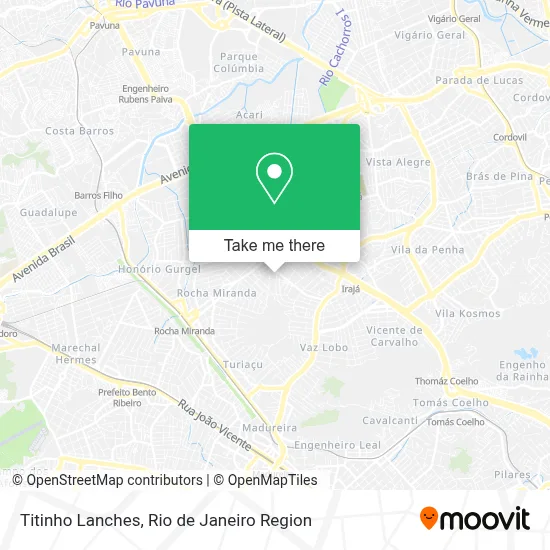 Titinho Lanches map