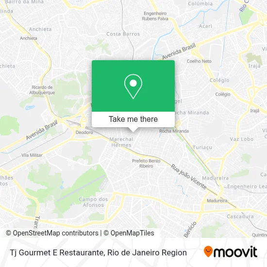 Tj Gourmet E Restaurante map