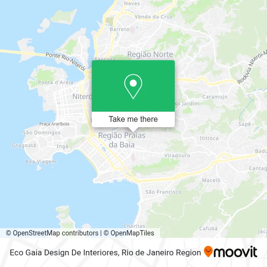 Eco Gaia Design De Interiores map