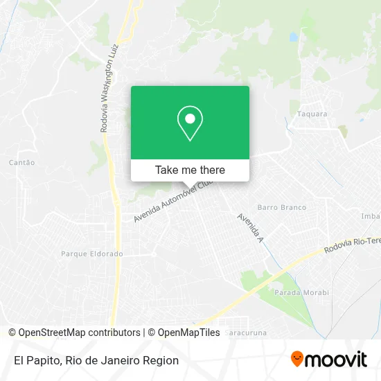 El Papito map
