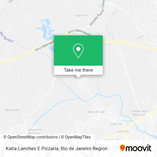 Katia Lanches E Pizzaria map
