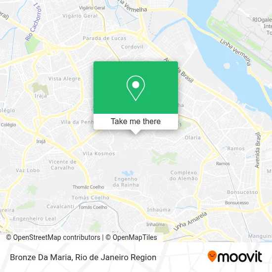 Bronze Da Maria map